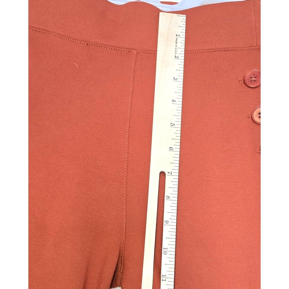 Betabrand Bootcut Sailor Yoga Pants Size M 31x32 Terra Cotta Tall 70s - Picture 3 of 9